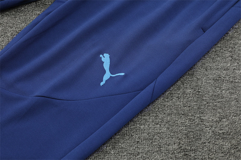Survêtement Manchester City Pré-Match Bleu 2024-2025
