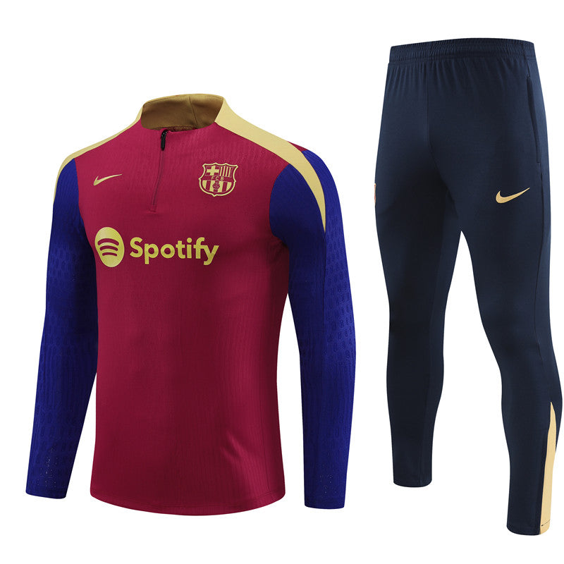 Survêtement FC Barcelone Pré-Match Grenat 2024-2025