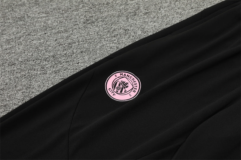 Survêtement Manchester City Pré-Match Rose 2024-2025