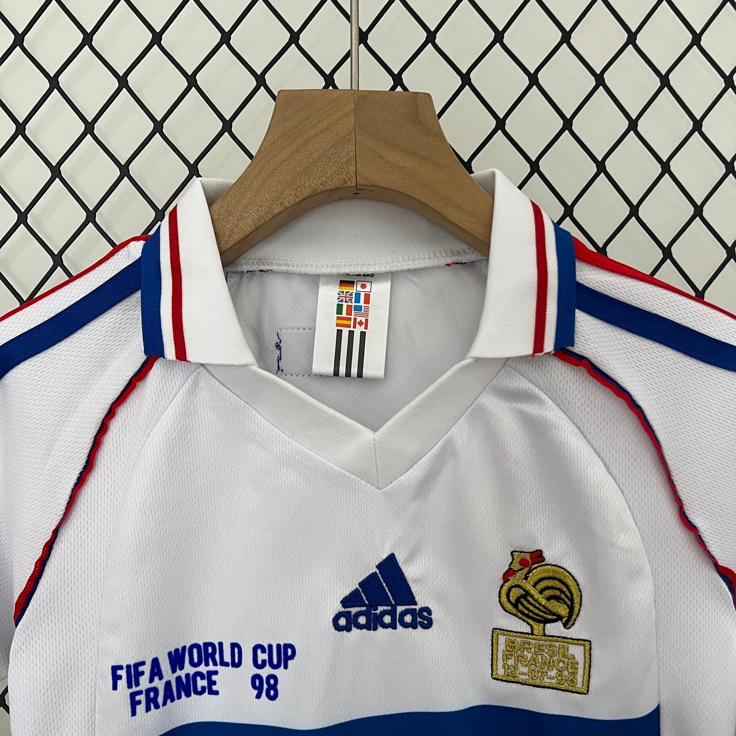 Kit Football Enfant Rétro France 98 Extérieur