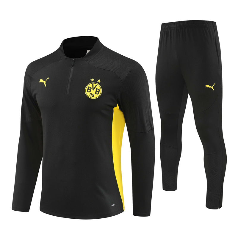 Survêtement Borussia Dortmund Entrainement Noir 2024-2025