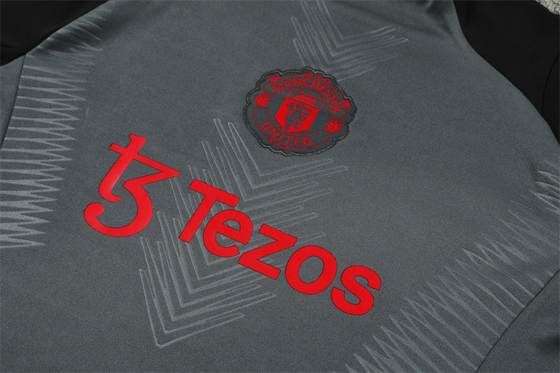 Survêtement Manchester United Tiro 24 Gris