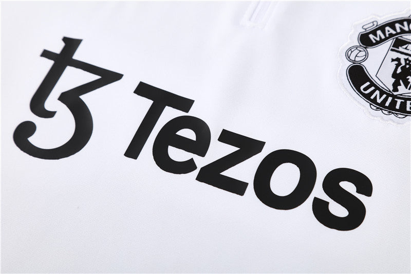 Survêtement Manchester United Tiro 24 Blanc