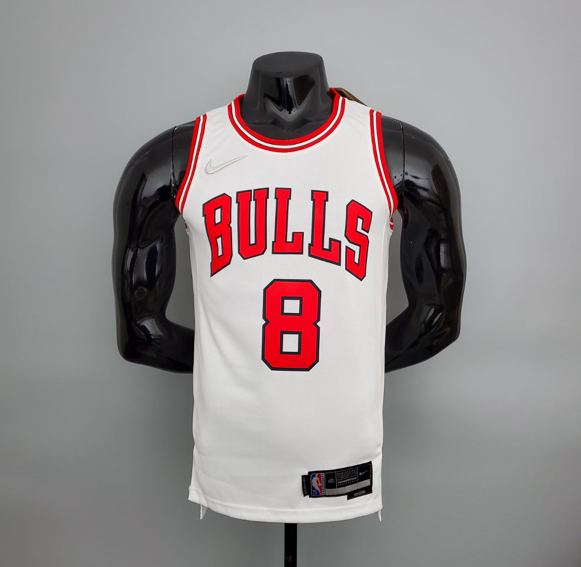 Maillot Lavine Chicago Bulls White 75eme anniversaire