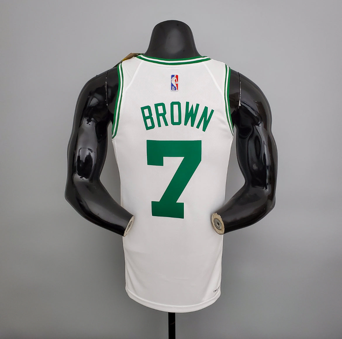 Maillot Brown Boston Celtics White 75eme anniversaire