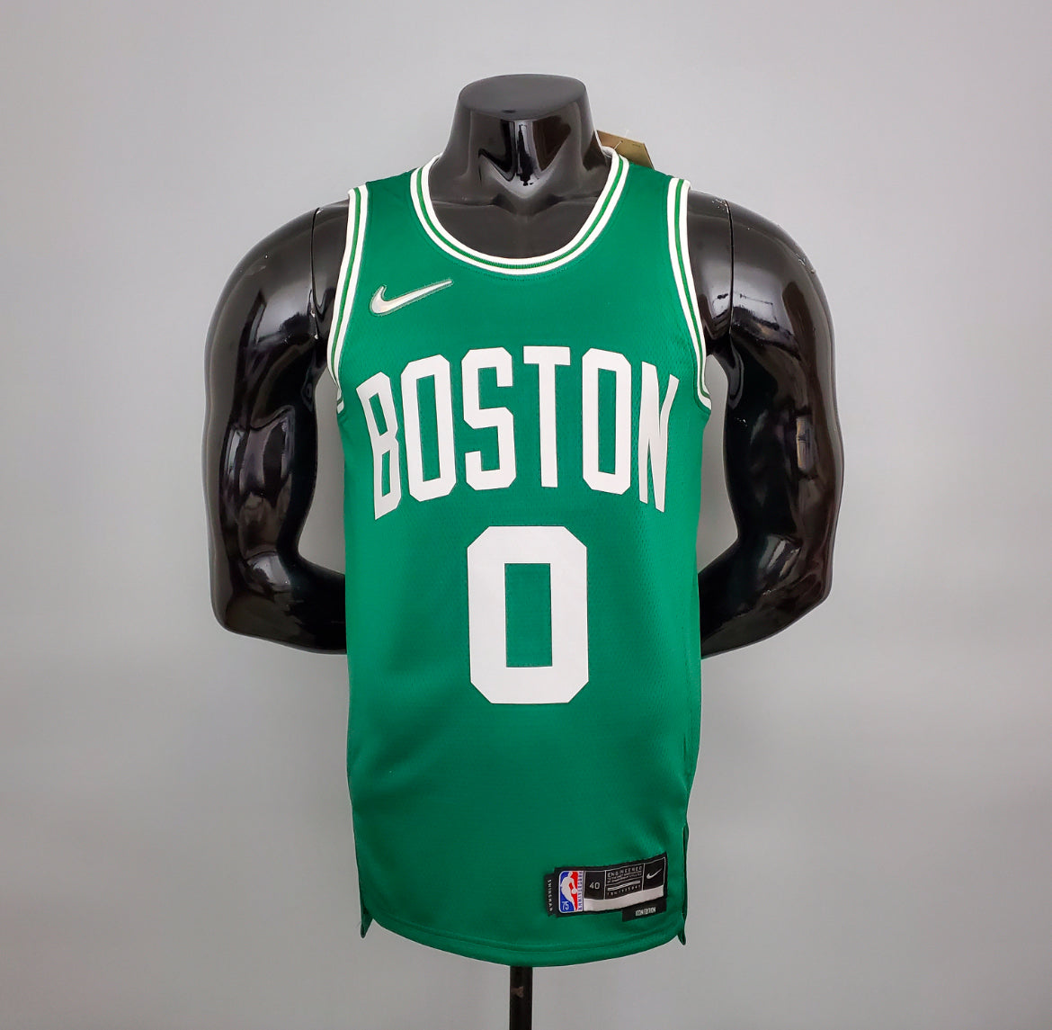 Maillot Brown Boston Celtics Vert 75e anniversaire