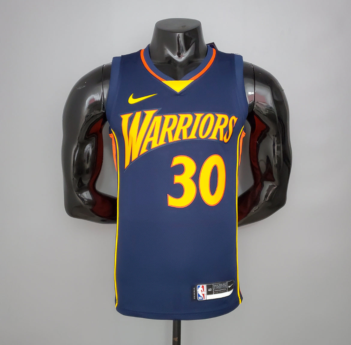 Maillot Stephen Curry Golden State Warriors Hardwood Classics Road