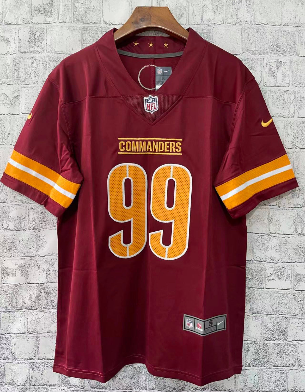 Maillot Domicile Chase Young Commanders Dallas