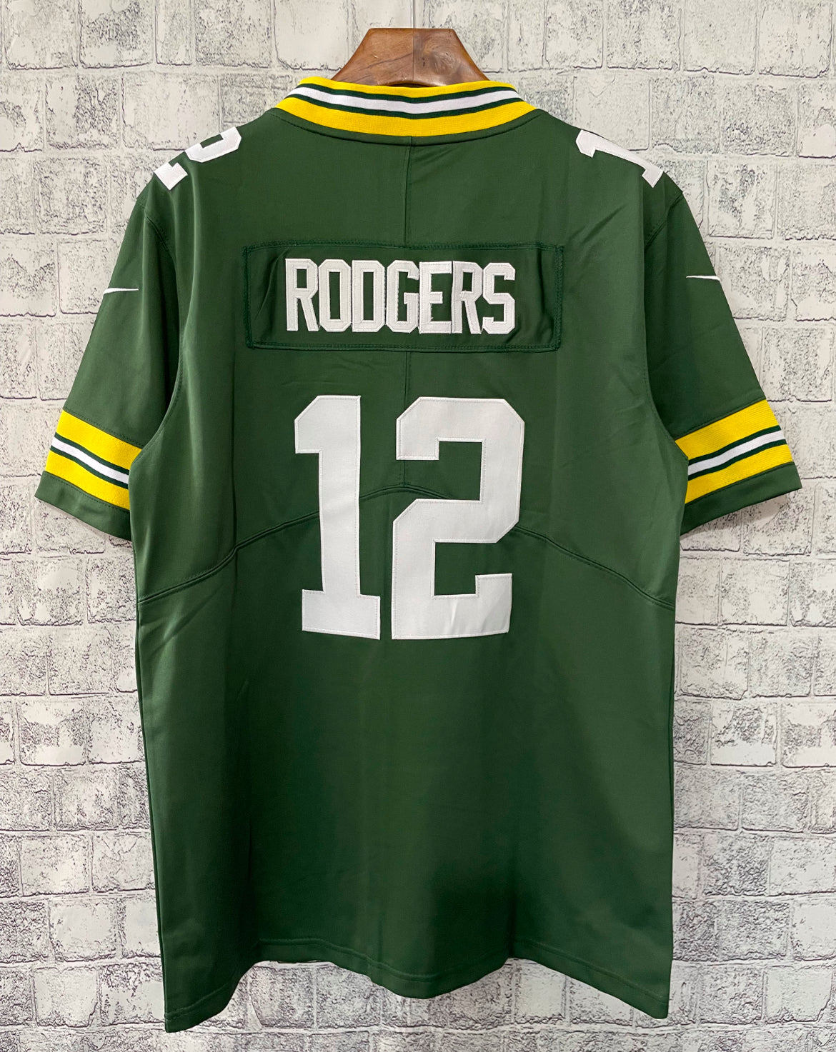 Maillot Domicile Aaron Rodgers Packers Green Bay