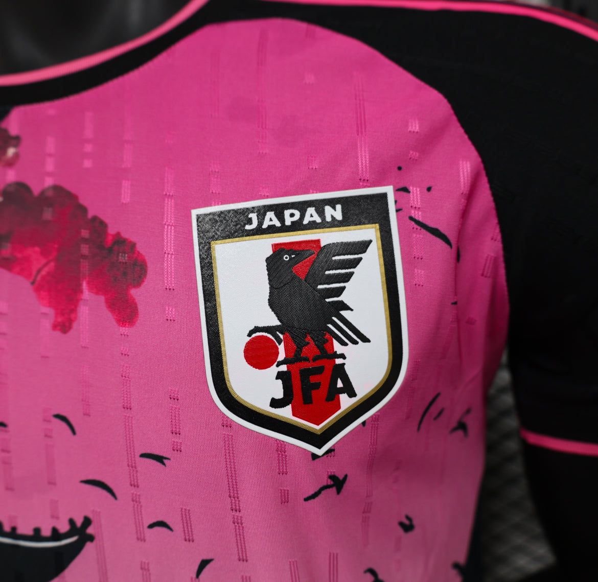 Maillot Spécial Rose et Noir Japon
