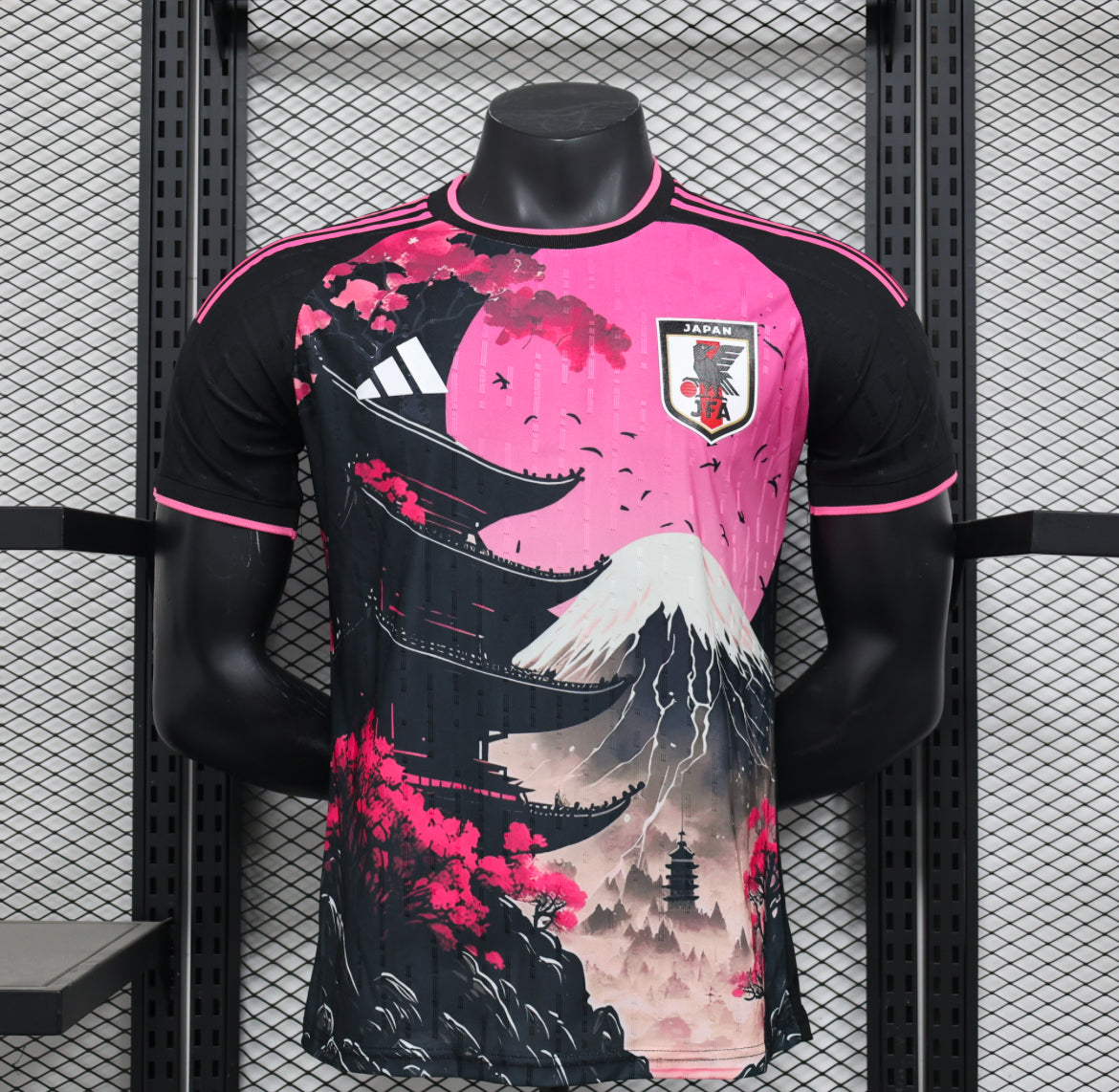 Maillot Spécial Rose et Noir Japon