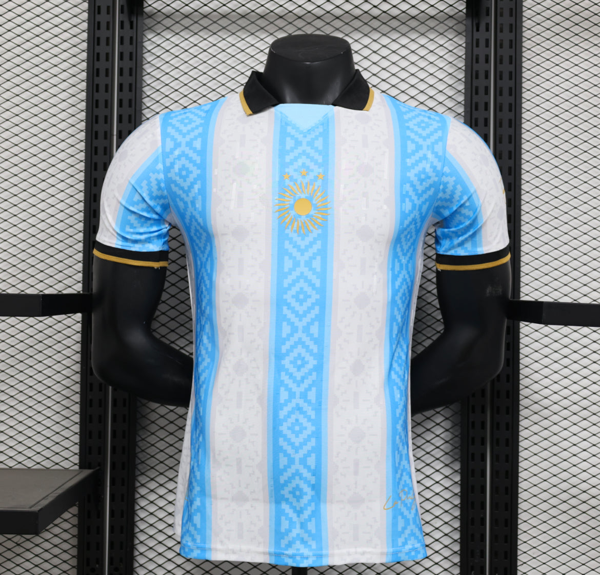 Maillot Spécial Édition Légende "La Pulga" Argentine