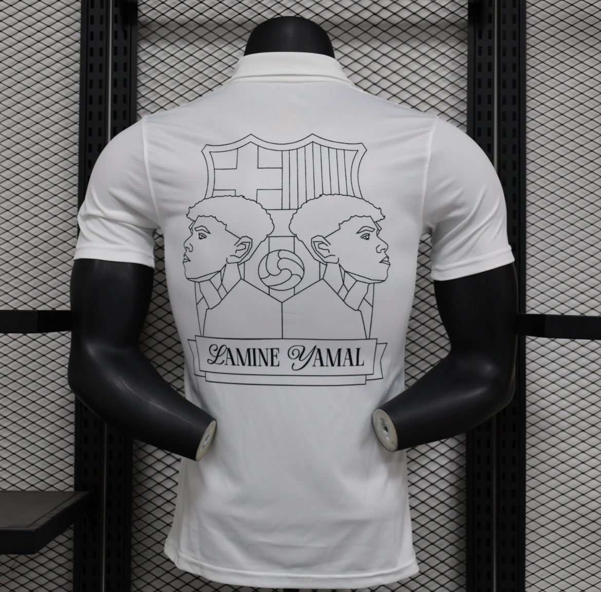 Maillot Édition Spécial White Lamine Yamal 304 FC Barcelone