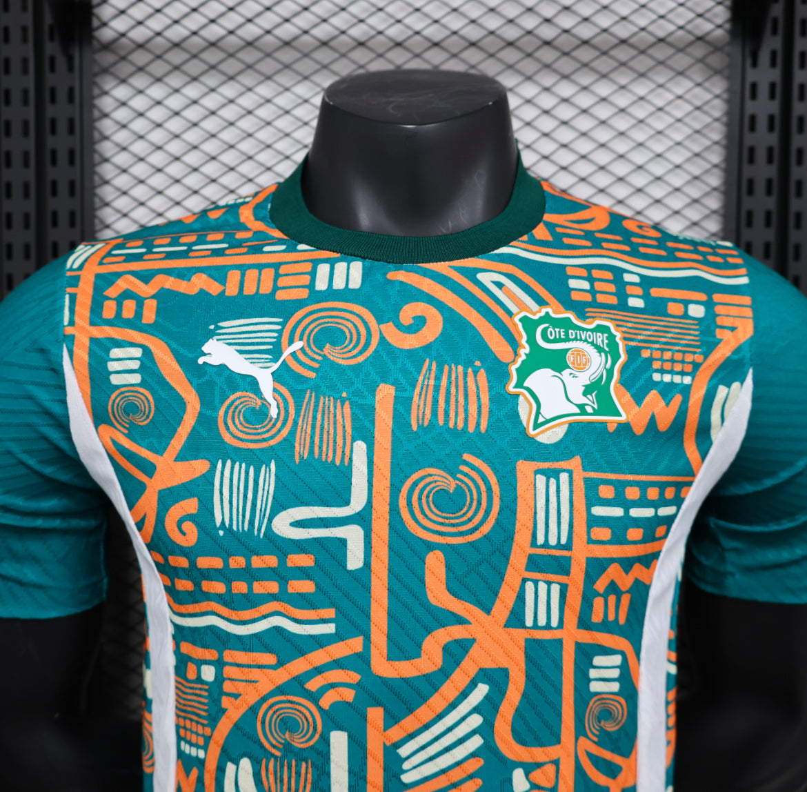 Maillot Avant Match Cote D’Ivoire 2025