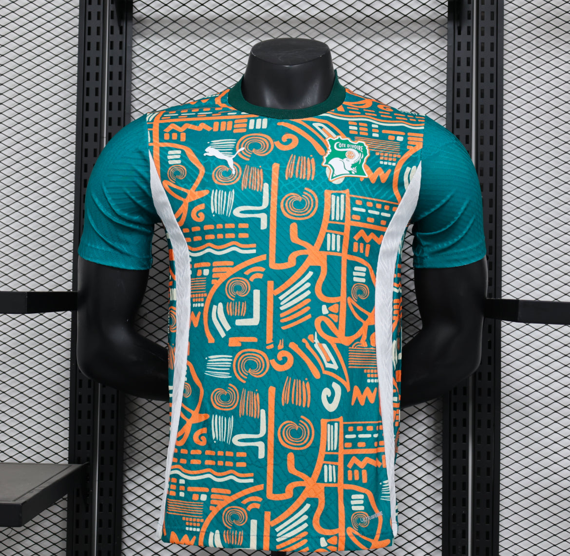 Maillot Avant Match Cote D’Ivoire 2025