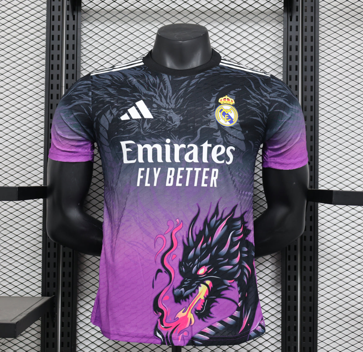 Maillot Spécial Dragon Violet Réal Madrid