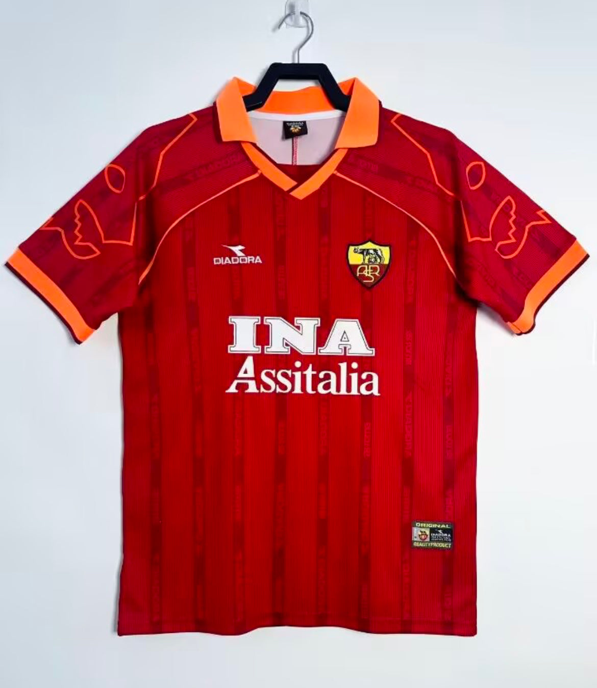 Maillot Rétro Domicile AS Rome 1999-2000