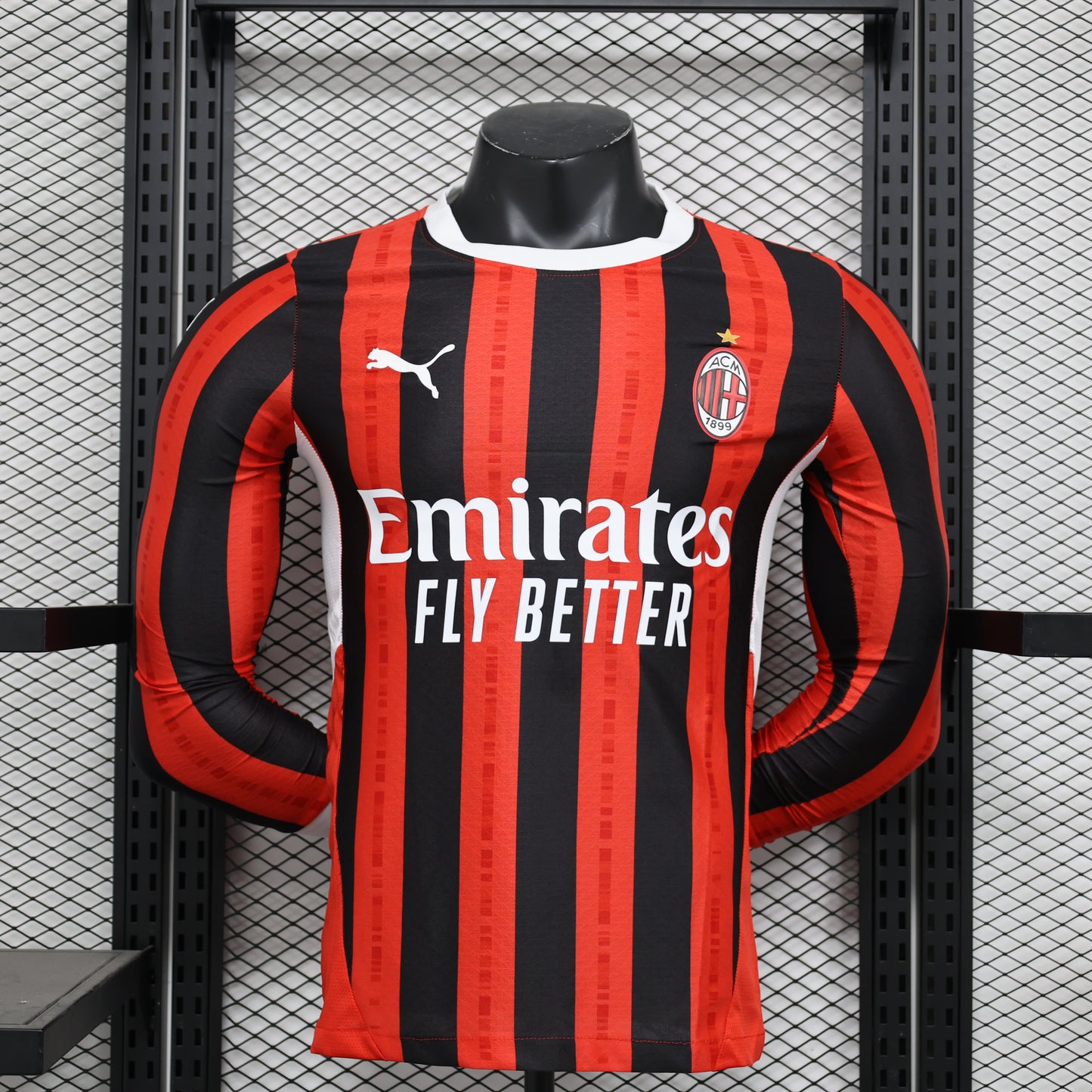 Maillot Domicile Milan AC 2024-2025