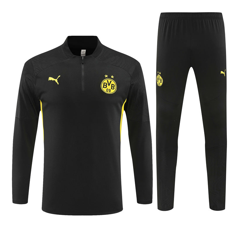 Survêtement Borussia Dortmund Entrainement Noir 2024-2025
