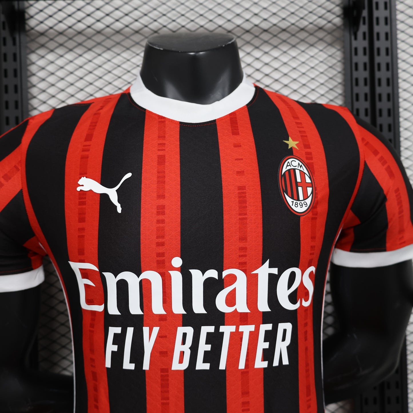 Maillot Domicile Milan AC 2024-2025
