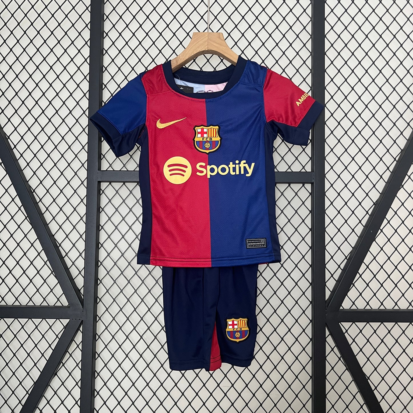 Kit Football Enfant FC Barcelone Domicile 2024/2025