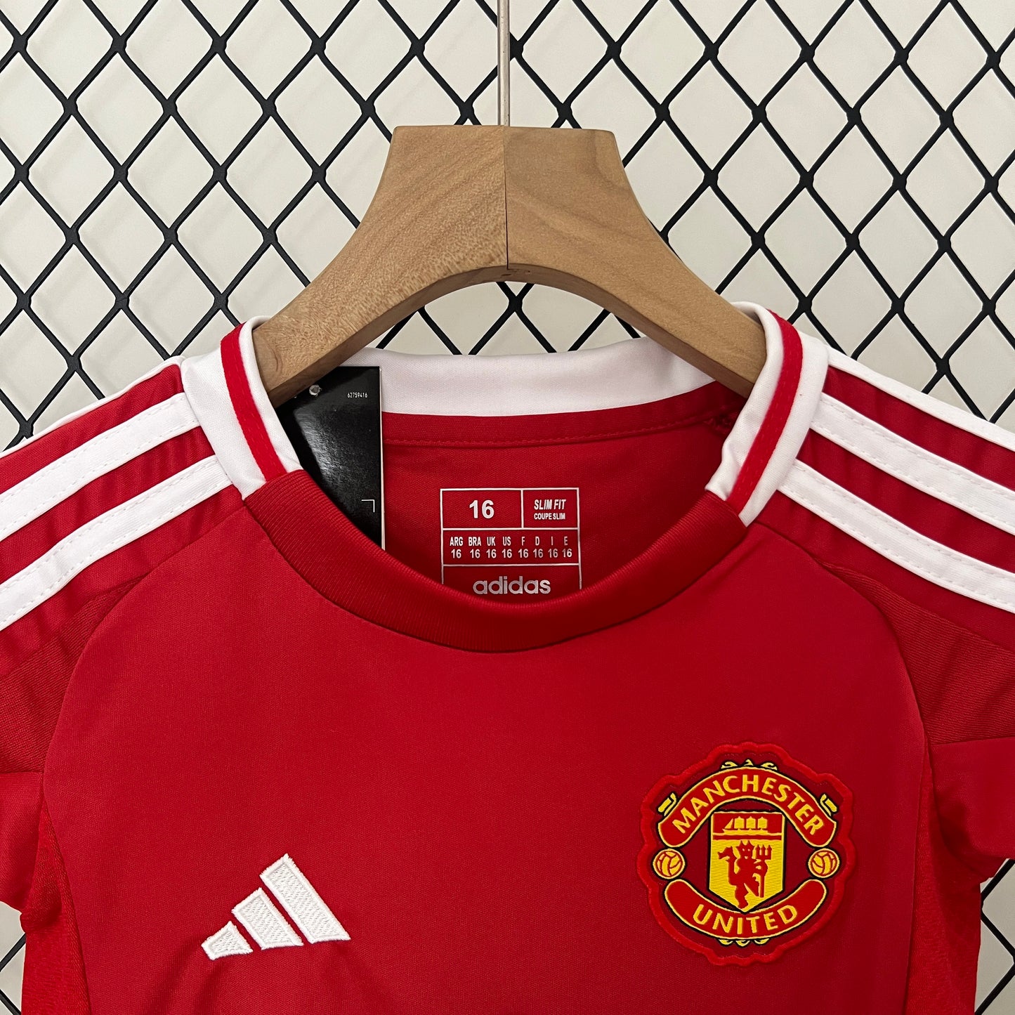 Kit Football Enfant Manchester United Domicile 2024/2025
