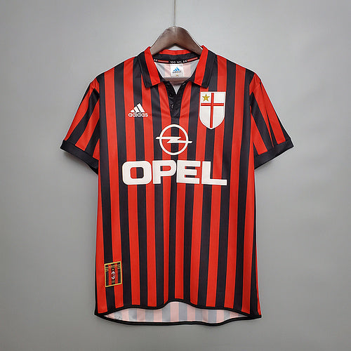 Maillot Retro Domicile Milan AC 1999-2000