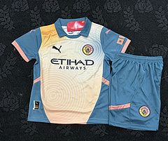 Kit Enfant Exterieur Manchester City 2024-2025