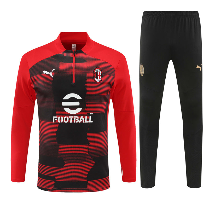 Survêtement Milan AC Pré-Match Rouge 2024-2025