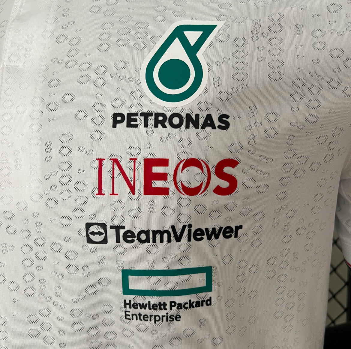Maillot Équipe Alternatif Petronas White Mercedes Benz 2024