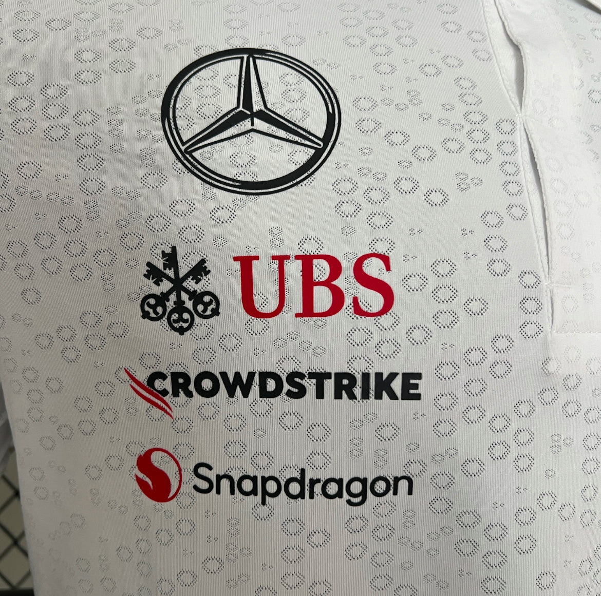 Maillot Équipe Alternatif Petronas White Mercedes Benz 2024