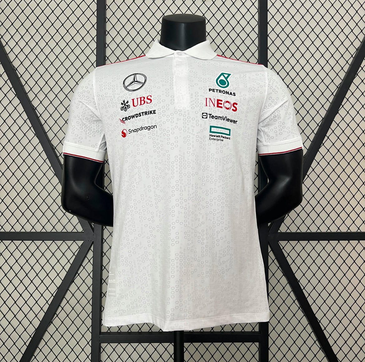 Maillot Équipe Alternatif Petronas White Mercedes Benz 2024
