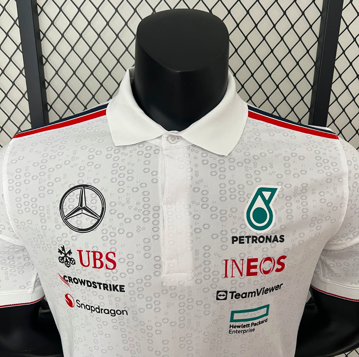 Maillot Équipe Alternatif Petronas White Mercedes Benz 2024