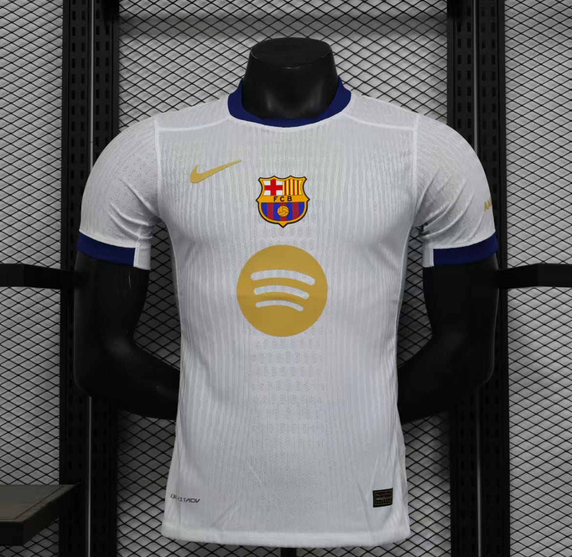 Maillot Spécial Blanc & Or FC Barcelone 2025