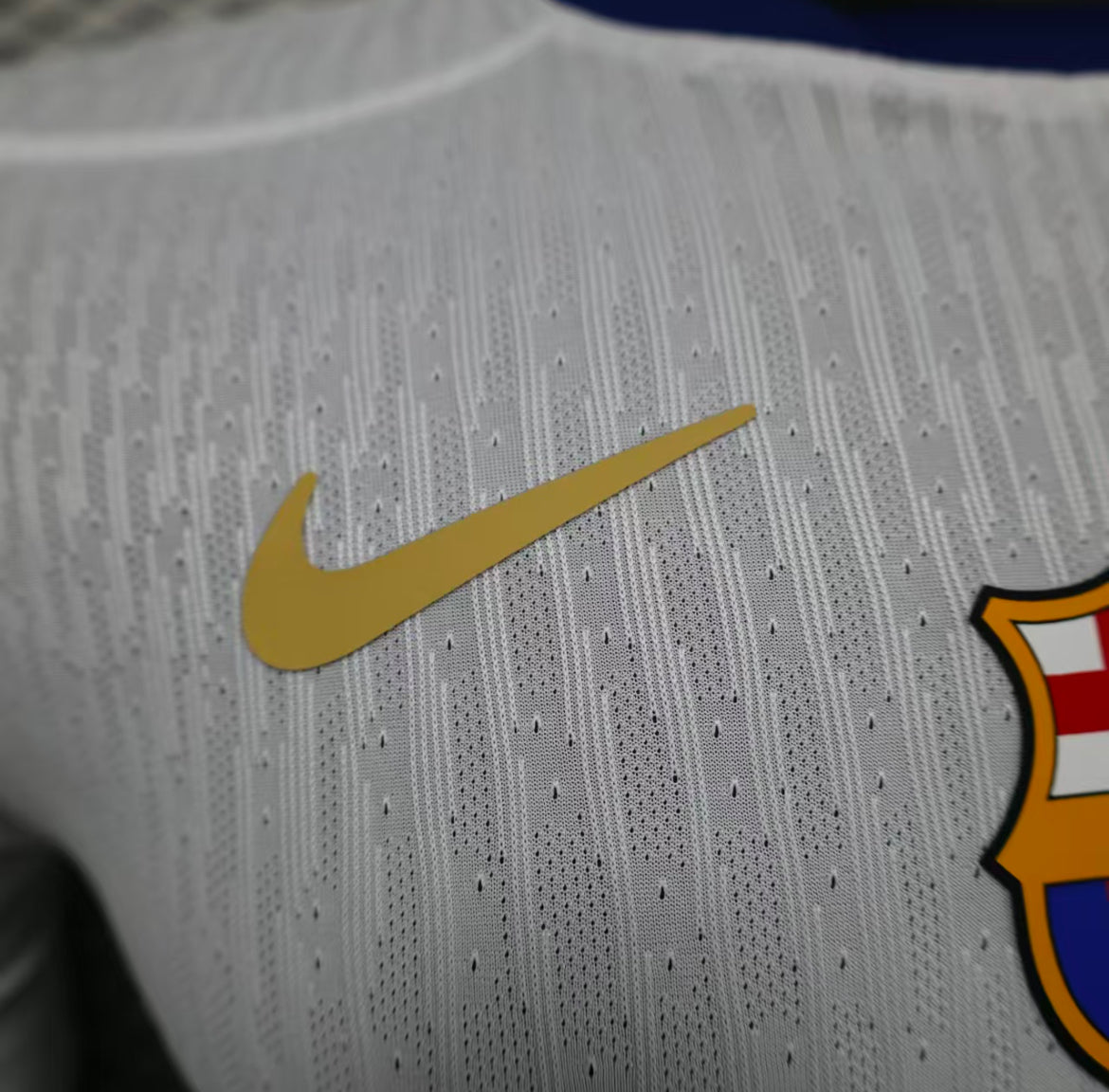 Maillot Spécial Blanc & Or FC Barcelone 2025
