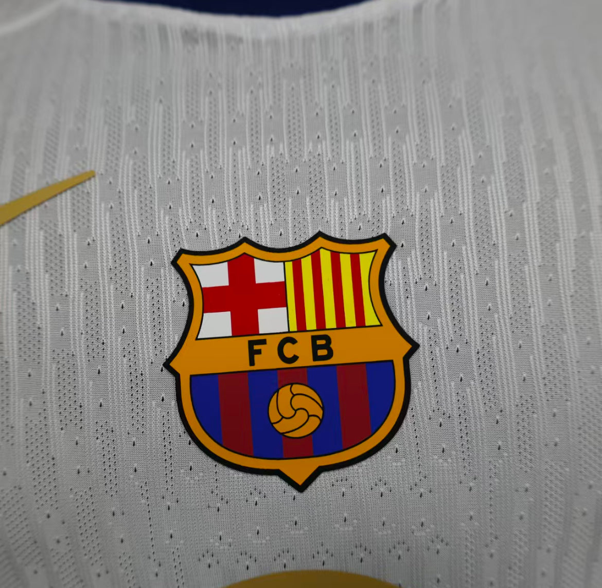 Maillot Spécial Blanc & Or FC Barcelone 2025