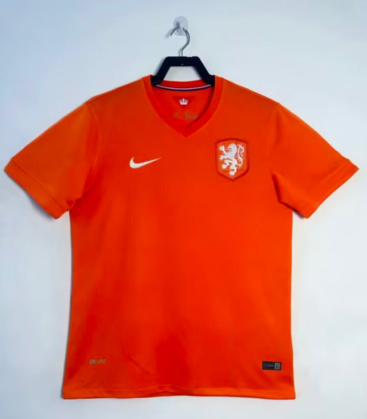 Maillot Rétro Domicile Pays bas 2014