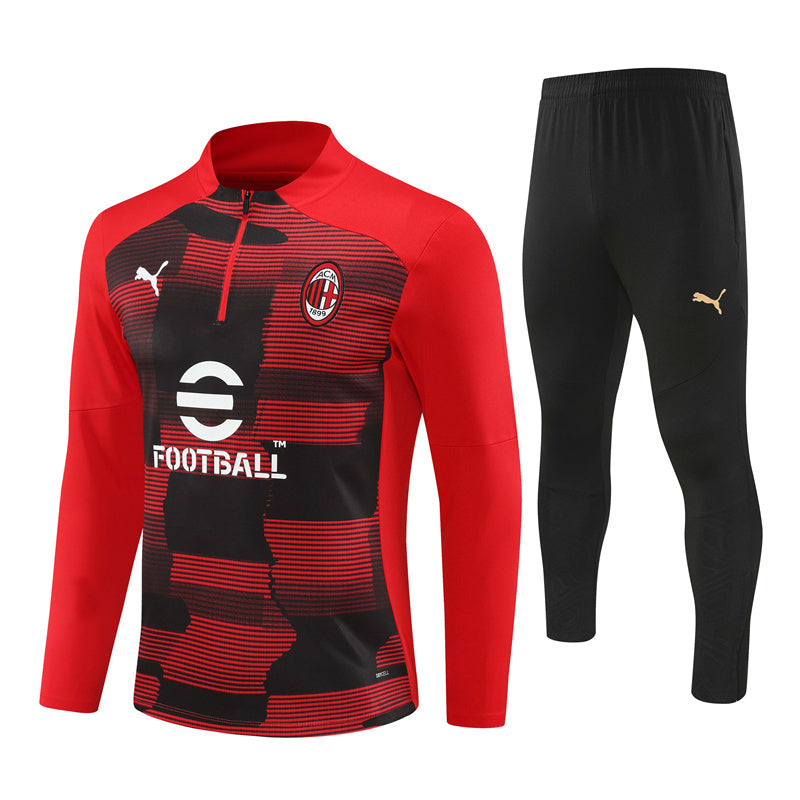 Survêtement Milan AC Pré-Match Rouge 2024-2025