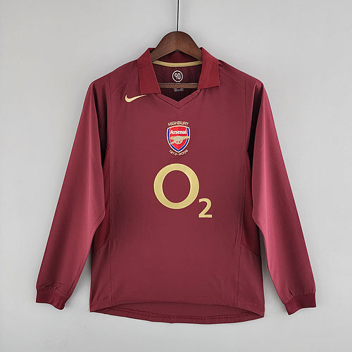Maillot Retro Domicile Arsenal 2005-2006