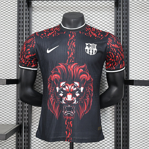 Maillot Special Crinière Rouge Lion FC Barcelone
