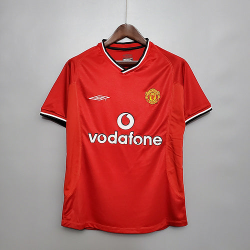 Maillot Retro Domicile Manchester United 2000-2001