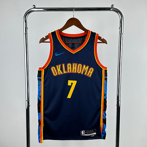 Maillot City Edition Chet Holmgren Oklahoma Thunders 2024-2025